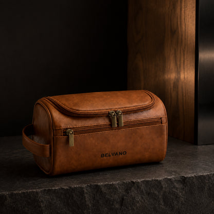 Nécessaire Masculina de Viagem BELVANO Atlas